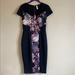 Barely Worn Black Dress with Added Flair